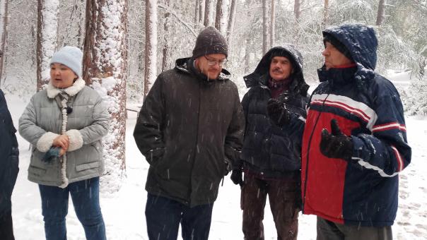 В Октябрьском районе Новосибирска продолжается благоустройство
