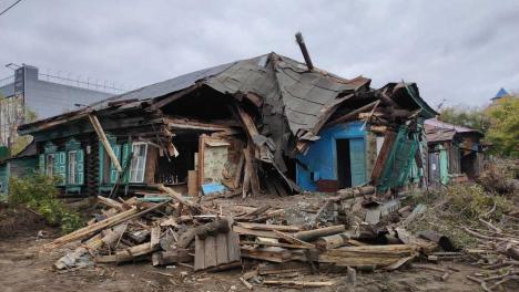 Один из старейших домов омского форштадта сносят ради офисной парковки