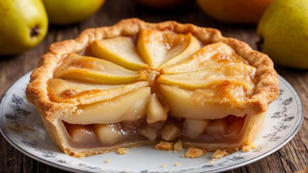 Десерт, который пахнет детством: рецепт идеального грушевого пирога