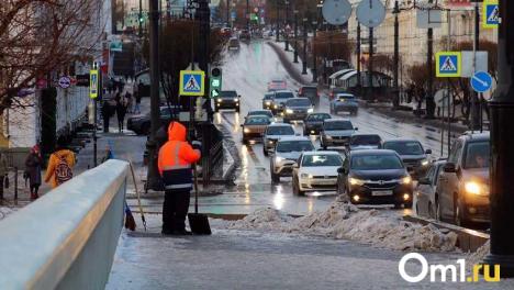 В Омской области все службы переведены на усиленный режим из-за снегопада