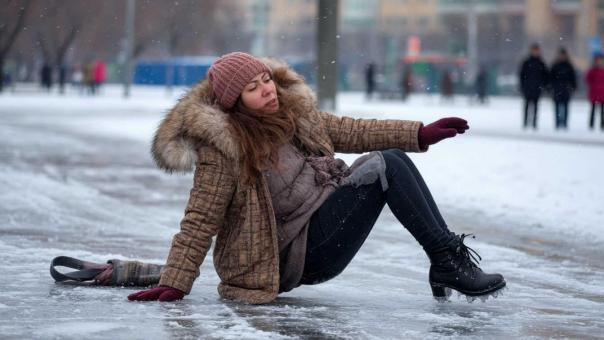 «Поскользнулась и полетела вниз»: жительница Новосибирска отсудила 155 тысяч у магазина