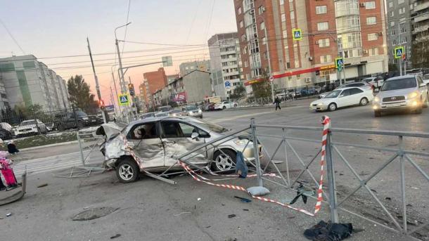 Пять пострадавших: в Омске произошло страшное ДТП с участием грузовика
