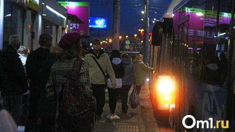 Вандалы разгромили остановку у омского парка: хулиганы попали на видео