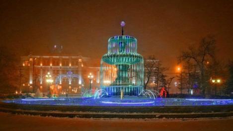 Новогоднюю иллюминацию в центре Омска включат 1 ноября