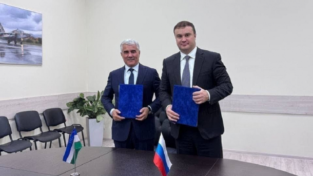 Виталий Хоценко обсудил сотрудничество региона с партнёрами из Узбекистана