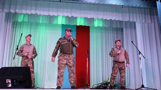 Патриотические концерты (6+) прошли в нескольких поселениях Омского района