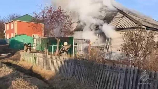 На юге Омска сгорел частный дом. Есть погибшие