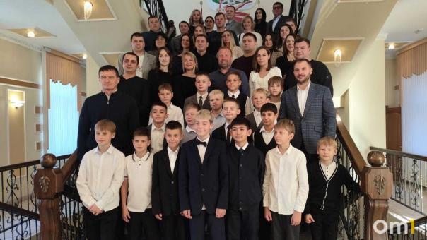 В омском Горсовете прошло торжественное награждение ребят из «Динамо»
