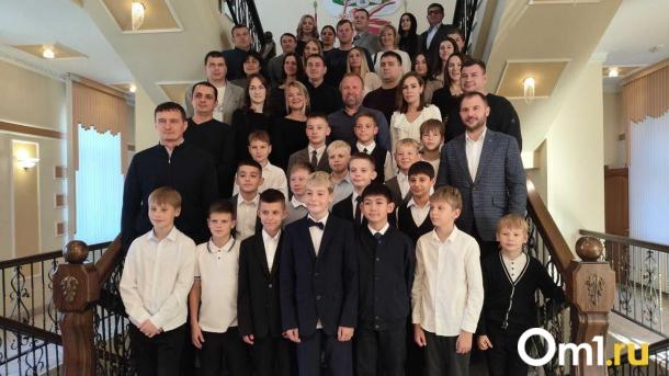 В омском Горсовете прошло торжественное награждение ребят из «Динамо»