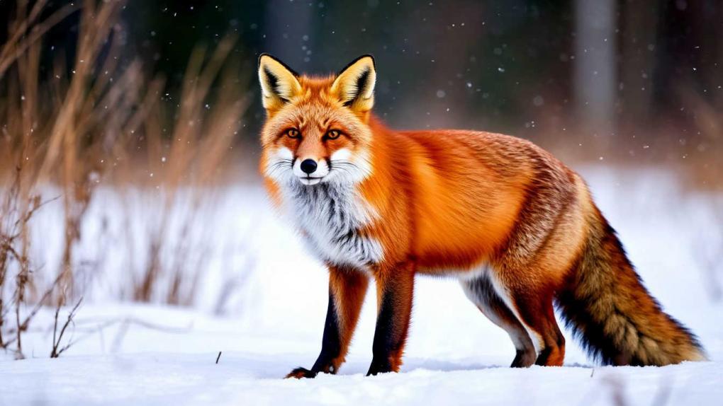 Рыжая гостья в городе: дикая лиса гуляет по Новосибирску