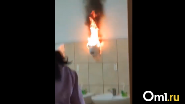 В омской школе № 48 произошёл пожар. Что случилось?