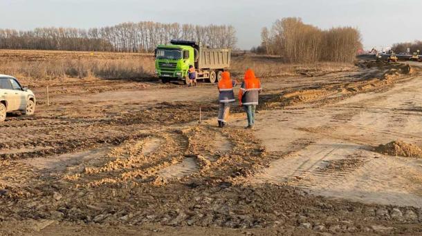 Новосибирская область реконструирует трассу до Павлодара с 2 до 4 полос