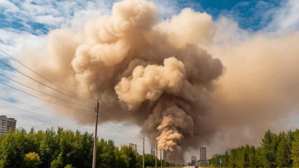 Ураганный ветер в Новосибирске: есть пострадавшие и разрушения