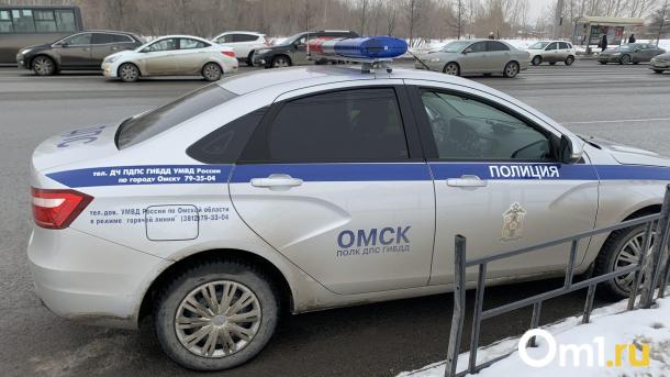На Левобережье Омска водитель сбил девочку, которая шла по переходу