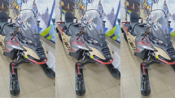 Омич украл сразу три снегохода