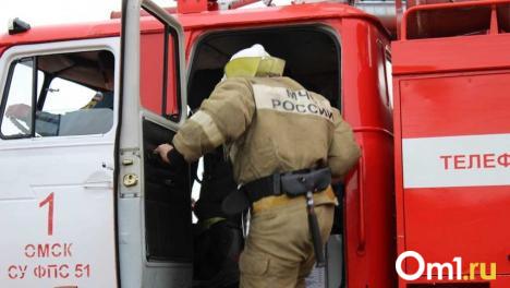 Эвакуировались 12 жильцов: в омской пятиэтажке загорелась квартира