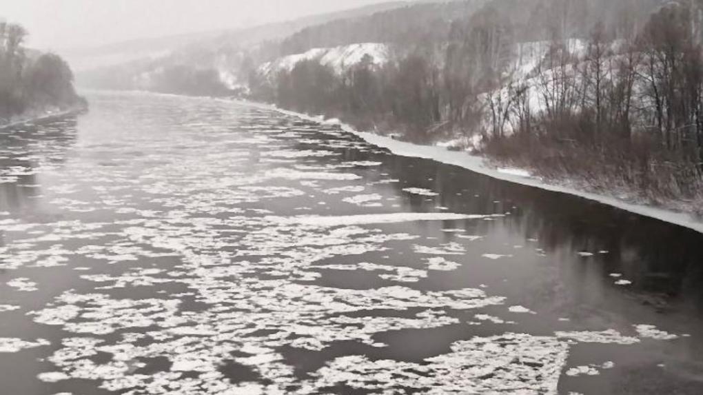 Снежная каша на Ине: почему редкое явление снежуры появилось в Новосибирске