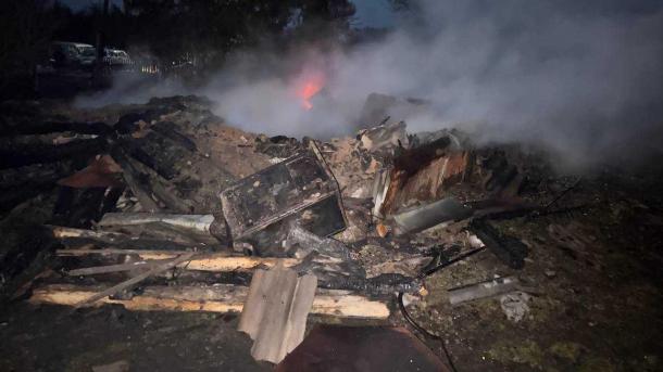 Омич погиб в огне из-за короткого замыкания