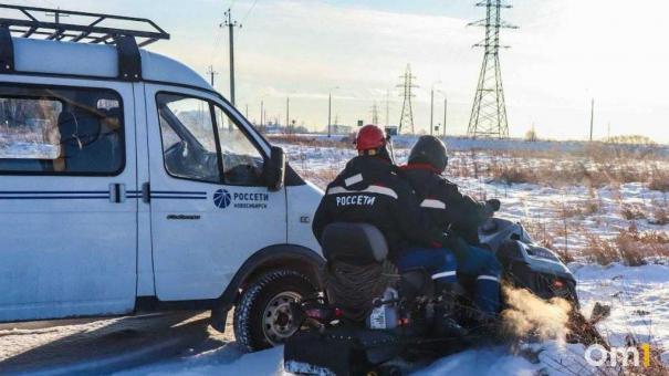 В Новосибирске энергетики перешли в режим повышенной готовности из-за снегопада