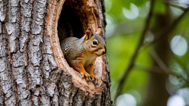 Белки в Подмосковье утепляют дупла мхом и создают продовольственные склады к зиме