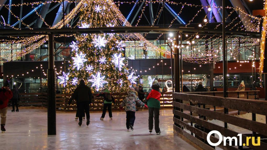 В двух омских парках зальют катки и построят четыре горки