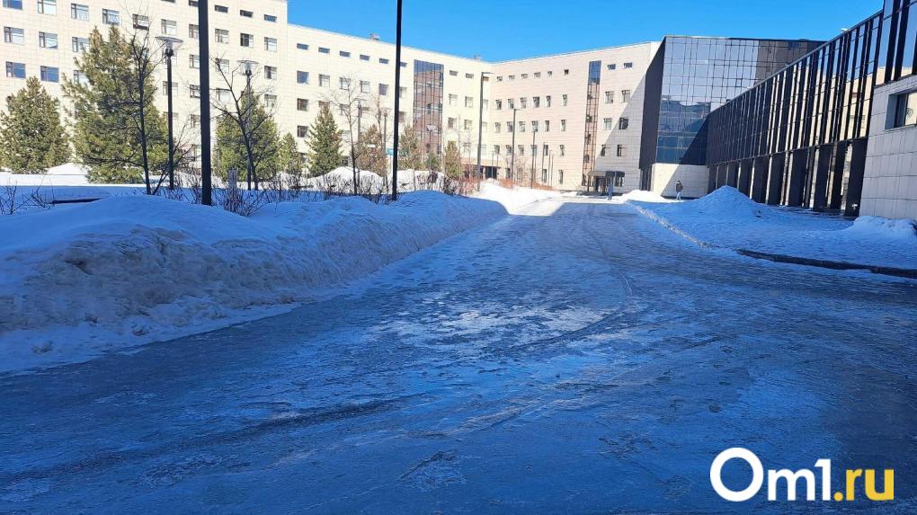 Шелест потребовал усилить противогололёдную обработку в Омске