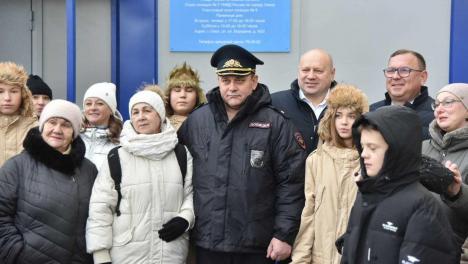 Мэр открыл участковый пункт, которого омичи ждали пять лет