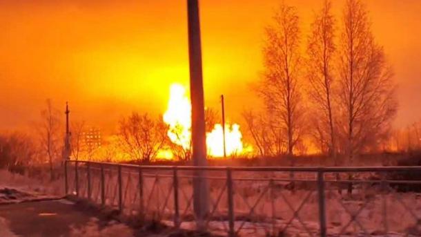Под Омском в Ростовке взорвалась газовая труба