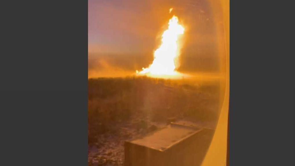 Власти назвали причину пожара в посёлке Ростовка под Омском