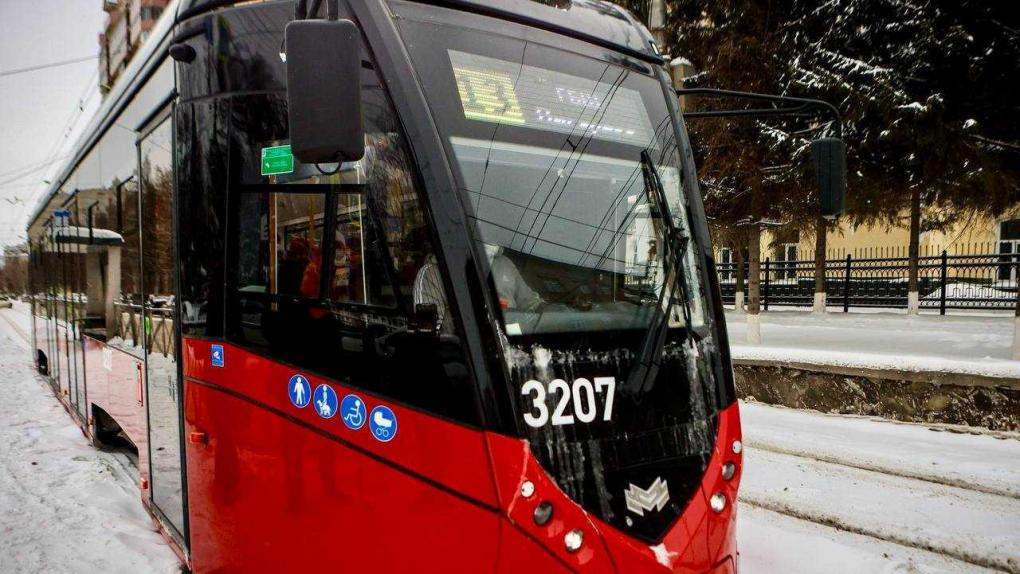 В Новосибирске новые трамваи проходят тестовую обкатку перед выходом на маршруты