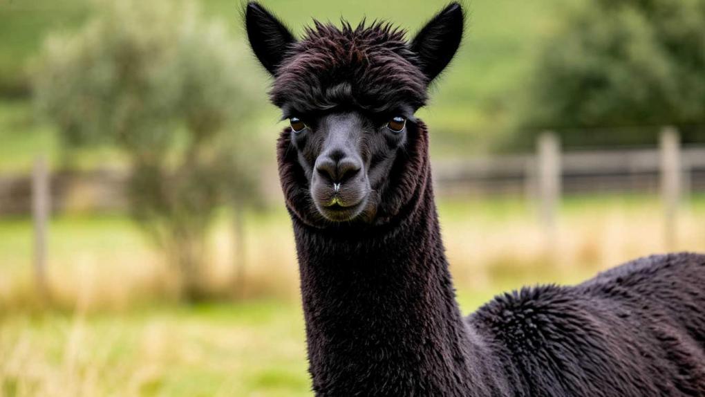 Двухлетняя альпака из Подмосковья пополнила коллекцию Новосибирского зоопарка