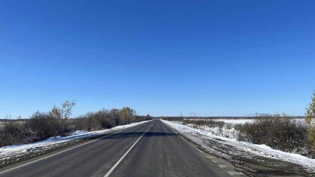 Хоценко сообщил о завершении ремонта участка трассы Омск – Нижняя Омка