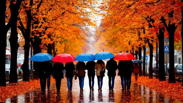 Москва в ноябре: плюсовая температура и дождь вместо снега