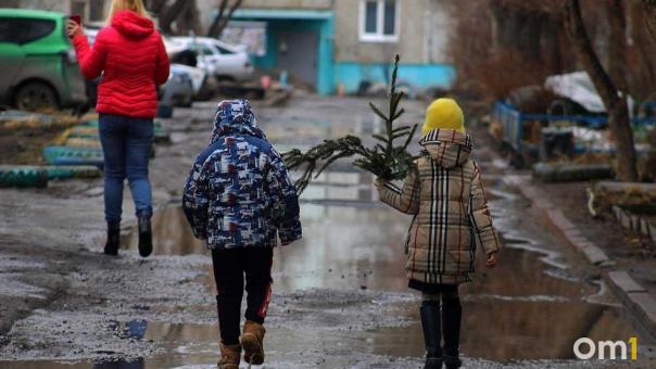На выходных в Омске потеплеет до +6 и пойдёт дождь