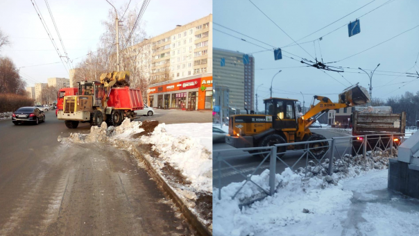 Мэр Новосибирска поручил провести внеплановые проверки уборки дорог в трех районах города