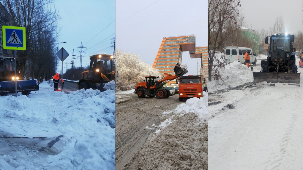 В Новосибирске за сутки вывезено более 23 тысяч кубометров снега