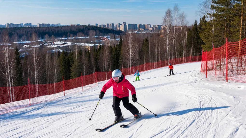 Горнолыжный сезон открыт в Новосибирской области: где уже можно кататься?