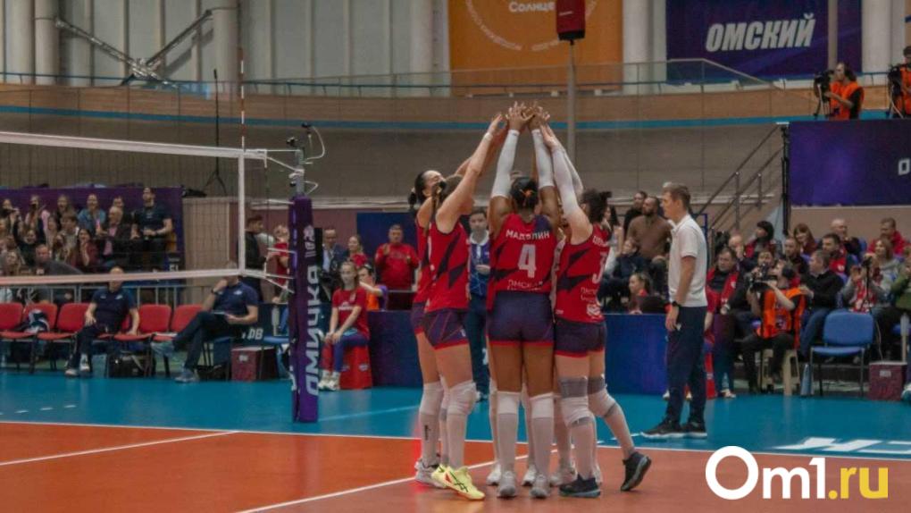 Волейбольная «Омичка» обыграла на выезде «Уралочку-НТМК»