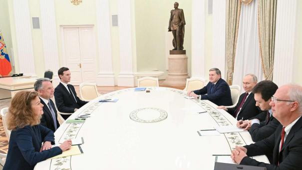Владимир Путин провёл пятичасовые переговоры с Уиткоффом и Кушнером в Кремле