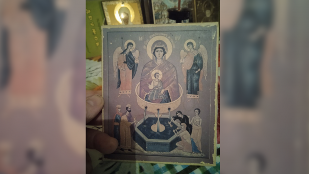«Происходит настоящее чудо»: в Новосибирской области начала обновляться икона