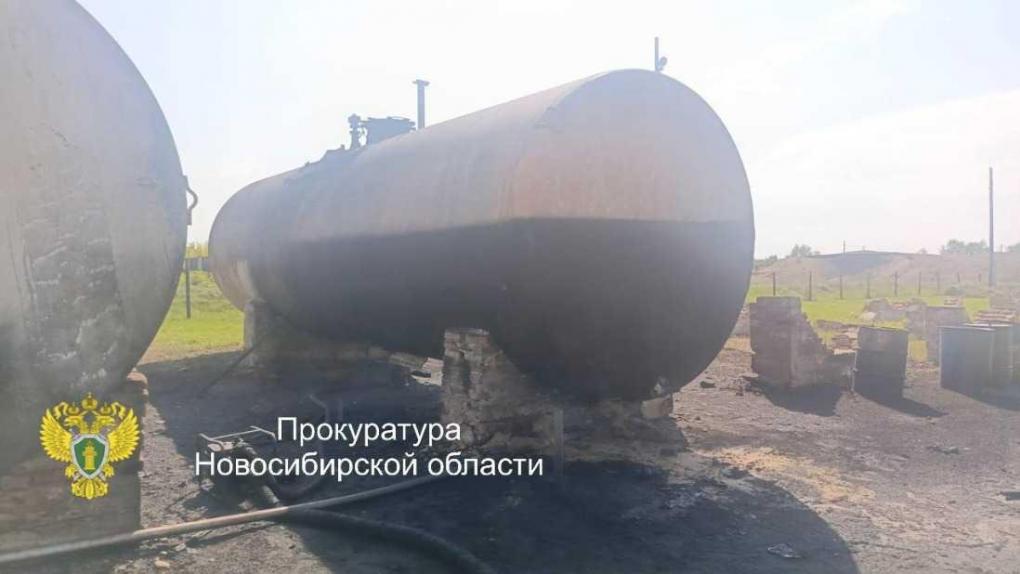Предприятие в Новосибирской области оштрафовали после взрыва горючего