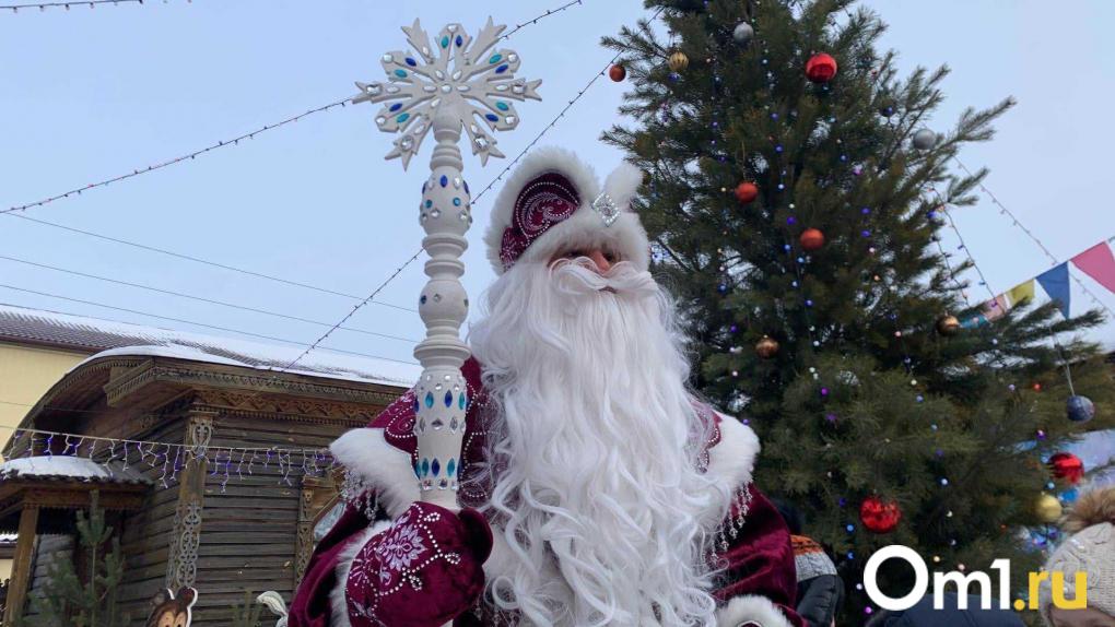 Маленький омич попросил у Деда Мороза подарки для всей семьи