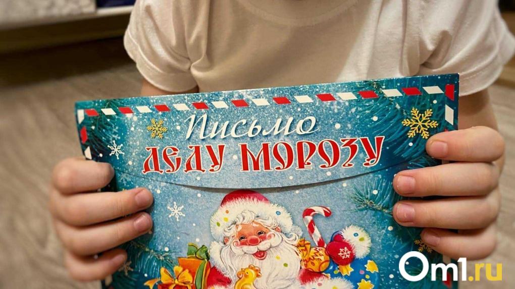 Маленький омич попросил у Деда Мороза новые валенки и яблоки