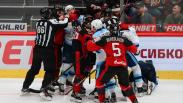 Хоккейные сборные России, Казахстана и Беларуси начали Кубок Первого канала в Новосибирске