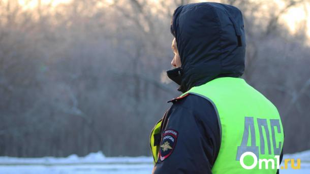 Водитель фуры отправил легковушку в кювет и скрылся в районе Омска