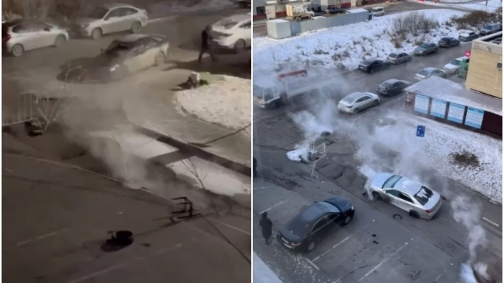 Омичи пожаловались на опасные провалы в асфальте на одной из городских улиц