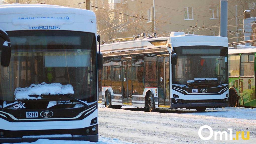 Тариф для омских троллейбусов и трамваев поднимут до 72 рублей