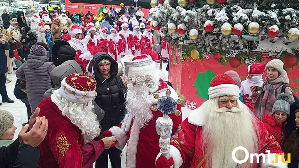 В Омске на выходных пройдёт Парад Дедов Морозов