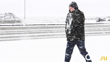 Мощная метель уже близко: на Омск идёт снежная непогода