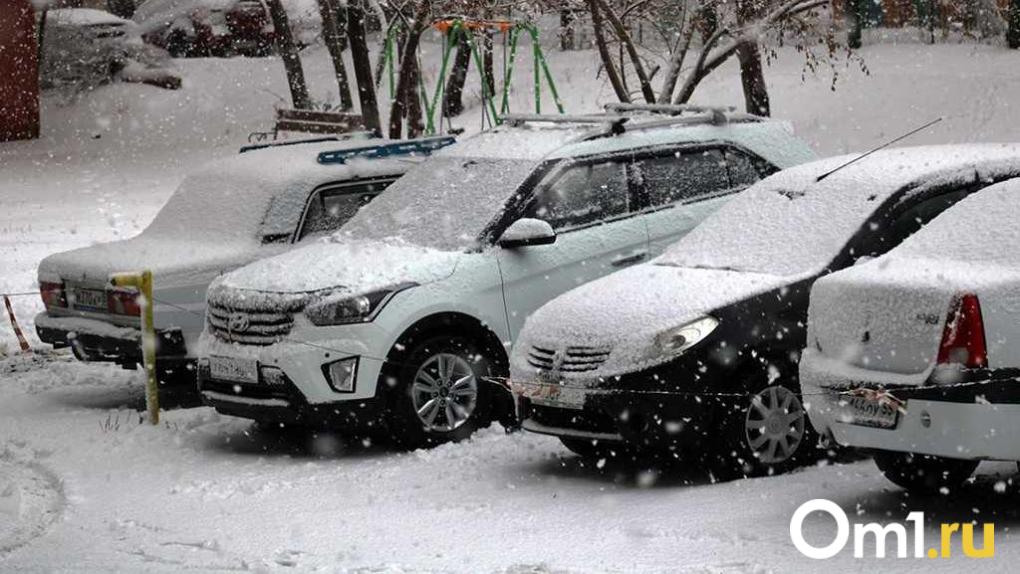 На омские улицы вышла дорожная техника: где в первую очередь уберут снег